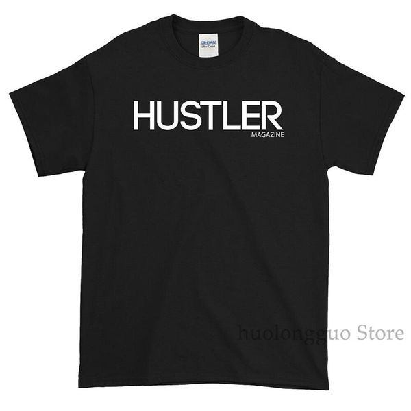 

hustler magazine 100% cotton screen printed t-shirt 100% cotton men t shirt women tee casual short sleeve tshirts