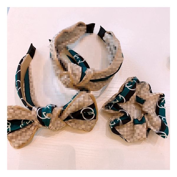 

signature designers all-match bow suit series hairpin headband hair grotto accessories, Silver