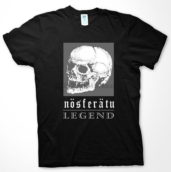 

nosferatu legend gothic dark tshirt streetwear funny print clothing hip- mans t-shirt tees 100% cotton short sleeve