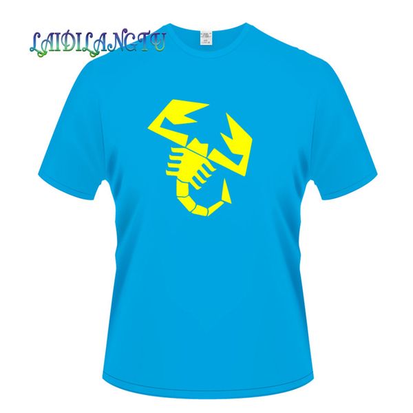 

2019 new fashion scorpione abarth print t shirt clothing men t shirt short sleeve t-shirt men