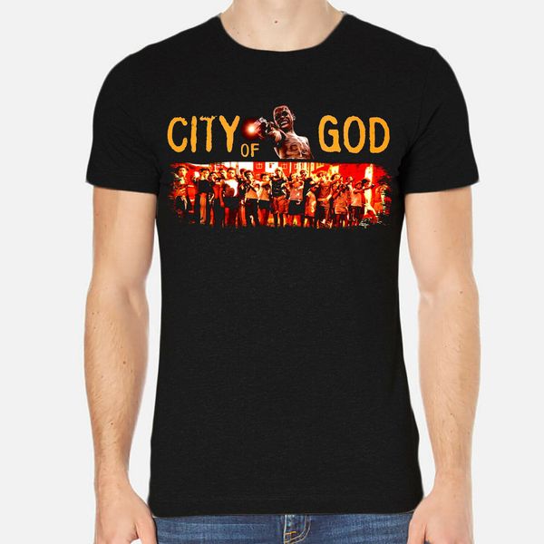

city of god leandro firmino alexandre rodrigues seu jorge men t-shirt cool casual pride t shirt men fashion tshirt