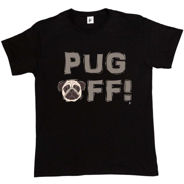 

2019 men fashion pug off dog lover pug face mens t-shirt tee shirt