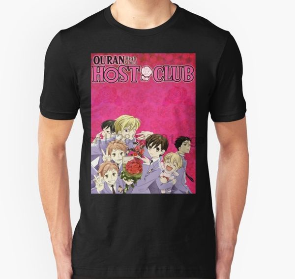 

men short sleeve tshirt ouran high school host club t shirt women t-shirt