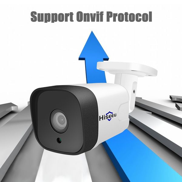 

1080P 2.0MP Bullet POE IP Camera audio ONVIF Waterproof network security camera Outdoor home video surveillance