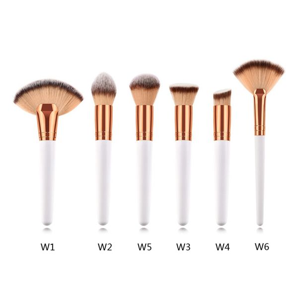 

makeup brushes 1pc brush loose powder eyeshadow concealer fan cosmetic kit