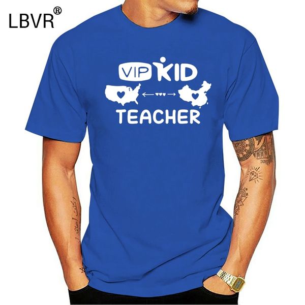 

мужчины's vipkid учитель t-shirt размер m-3xl gym tee shirt