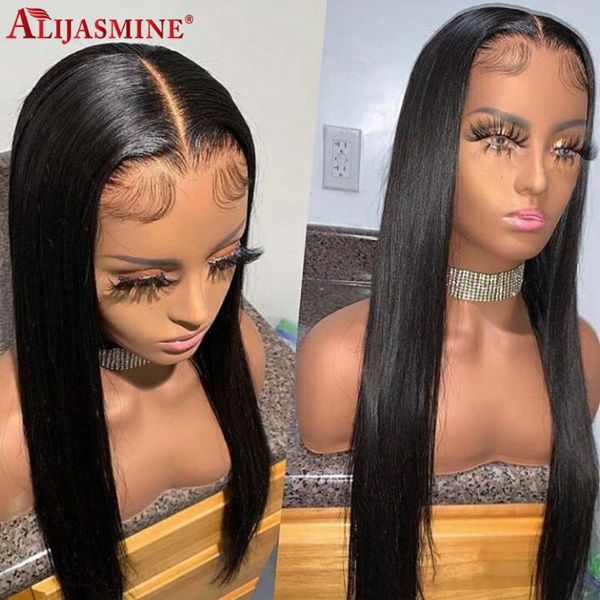 

brazilian straight lace front human hair wig with pre-plucked hairline headband wig human hair wigs for women remy lace, Black;brown