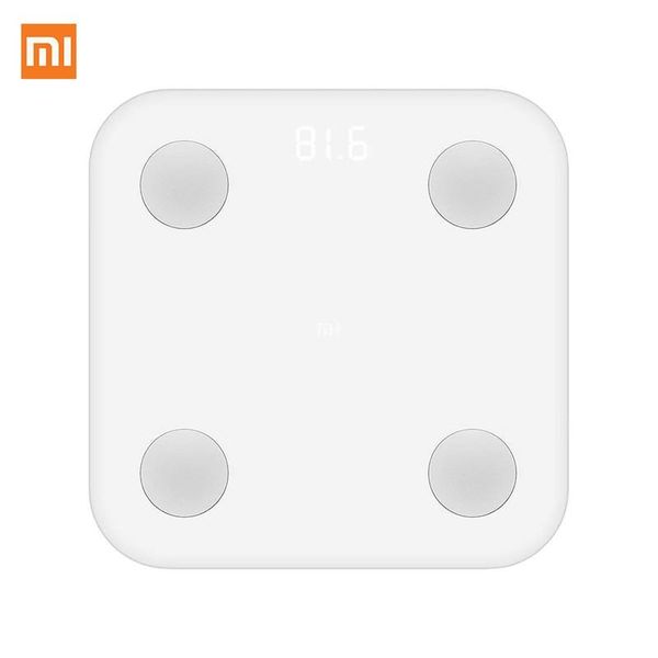 

xiaomi mijia mi body composition scale 2 smart digital electronic bathroom floor body fat scale balance bluetooth app led screen