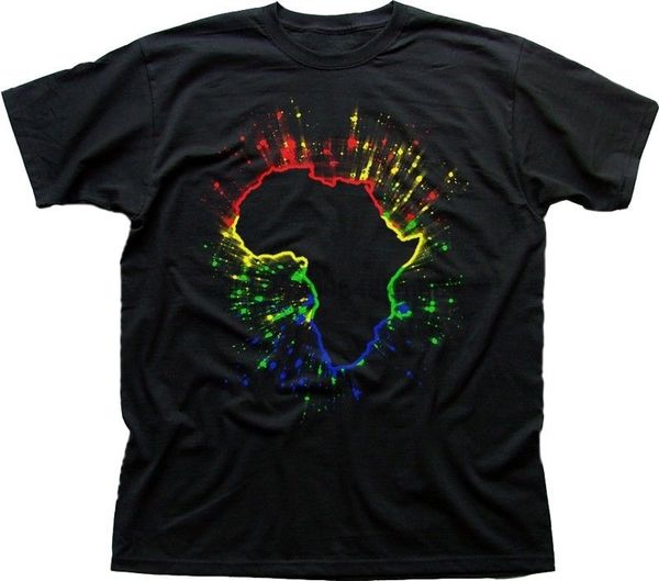 

africa bob marley reggae rasta colours black printed t-shirt 9364 custom printed tshirt hip hop funny tee mens tee shirts