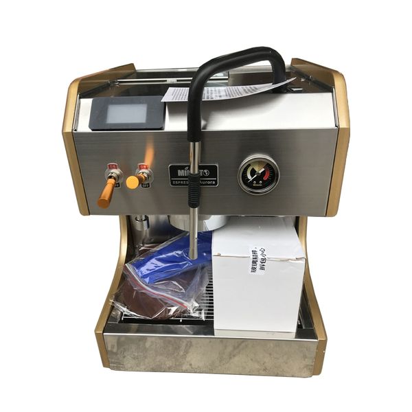 

9 bar italian semi-automatic coffee maker cappuccino milk bubble maker americano espresso coffee machine for home commercial