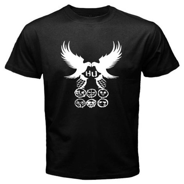 

new hollywood undead rock rap hip hop music men black t shirt size s to 3xl