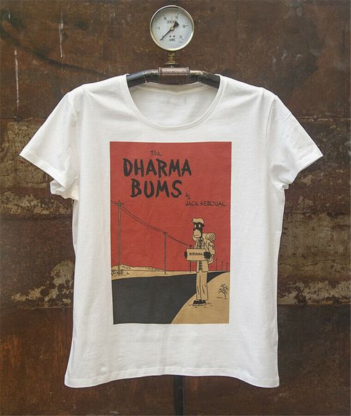 

dharma bums jack kekerouac men's t-shirt clothing new funny tee shirt