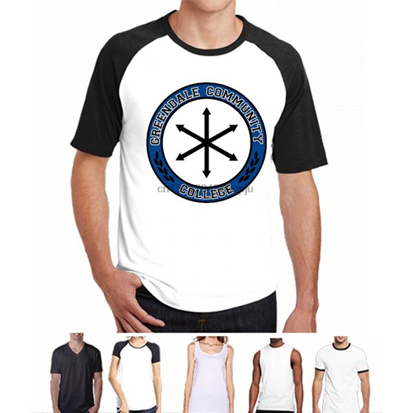 

greendale community college student apperal tv show t shirt