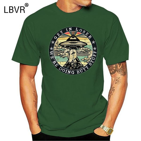 

получить в loser делают butt материал чужие ufo урожай хлопка geek семьи top tee new men summer tops повседневные футболки hip hop