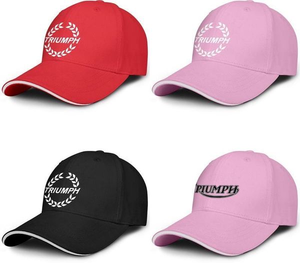 

triumph motorcycle logo fashion baseball sandwich hat retro team truck driver cap motorcycles logo triumph motorcycles symbol, Blue;gray