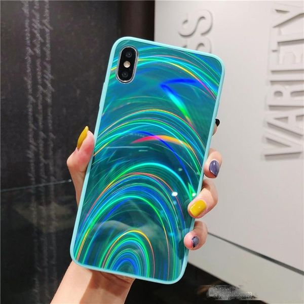 

the new rainbow jelly mobile phone case for the all-enclosed fall-proof samsung s10 protective case of the iphone 11pro items