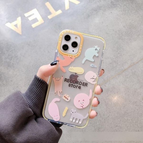 

cute french bulldog phone case for iphone 7 8 plus x xs 11 pro max coque for iphone xr clear soft tpu cover with black len frame