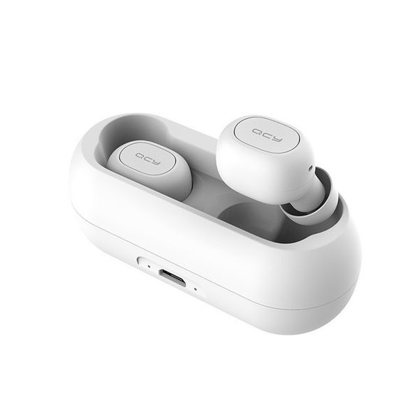 

new wireless headphones qcy qs1 tws 5.0 bluetooth headphone 3d stereo wireless earphone with dual microphone