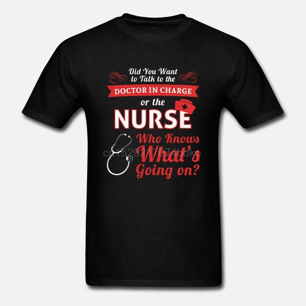 

men t shirt nurse who knows what's going on women tshirt