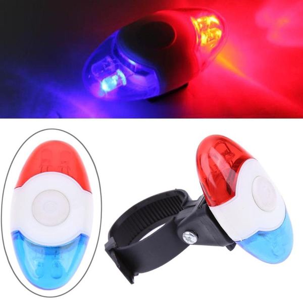 

bike lights super waterproof light 4 led red blue flash modes cycling rear safety warning tail lamp bicycle
