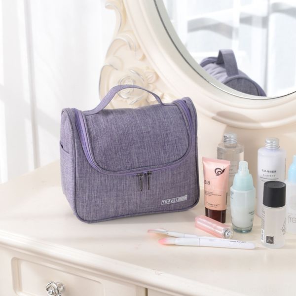 

cation travel wash storage cosmetic storage bag large capacity adhesive hook wash bag de4xl