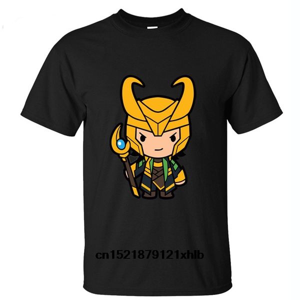 

men t shirt cute cartoon loki tshirt o neck tee t-shirt novelty tshirt women