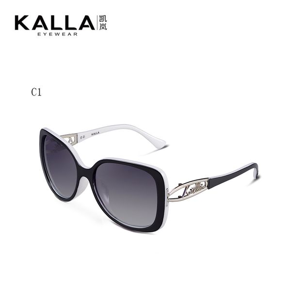 

kalla 2020 sunglasses women for men brand designer elegant big oversized tr plastic frame tac polarized vintage okulary kl6036, White;black