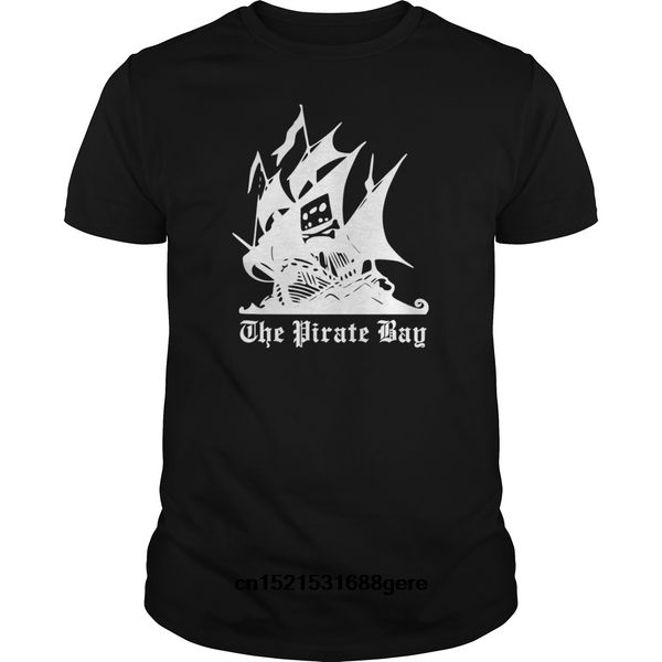 

funny t shirt the pirate bay logo tshirt tshirt men tee