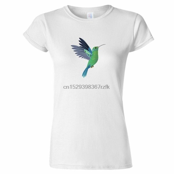 

hummingbird design womens t shirt wildlife bird humming nature natural world