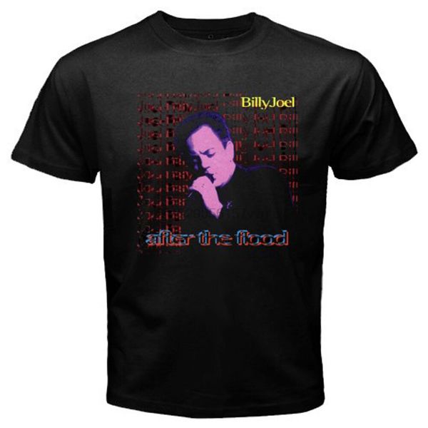 

new billy joel after the flood music legend men black t-shirt size s to 3xl