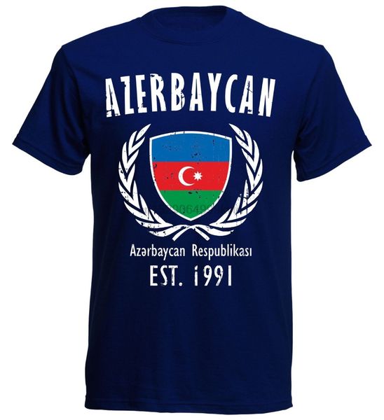 

aserbaidschan t-shirt men legend soccers navy t shirt 2020 summer new men funny casual brand shirts tees