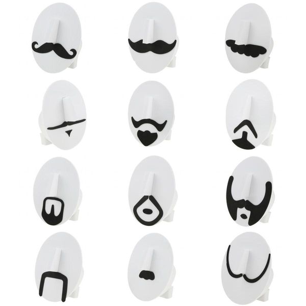 

13pcs мужчины уса лица модели 13 личности eyeglass sunglass очки реквизит полк стенды держателя