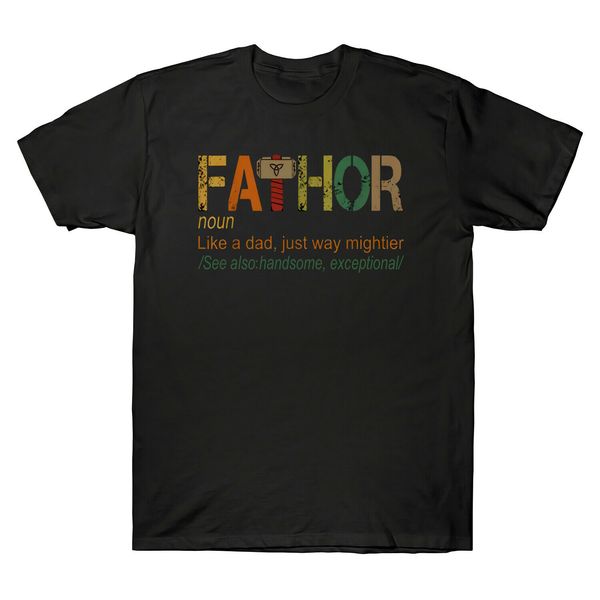 

fathor like a dad just way mightier see also hands men 2019 new fashion brand clothing cotton short sleeve summer t-shirt custom