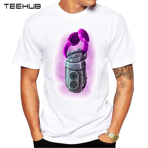 

teehub men's new fashion music dj castle design short sleeve t-shirt cool printed hipster tee shirts