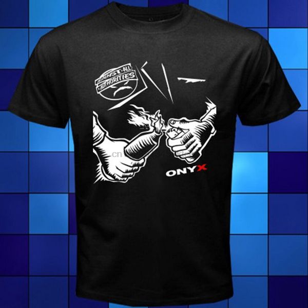 

new onyx against all authorities rap hip hop black t-shirt size s m l xl 2xl 3xl tee shirt fashion