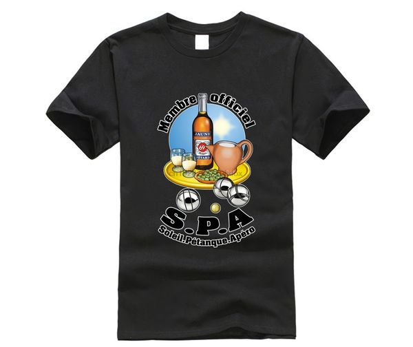 

new fashion spreadshirt spa soleil petanque apero t-shirt premium homme