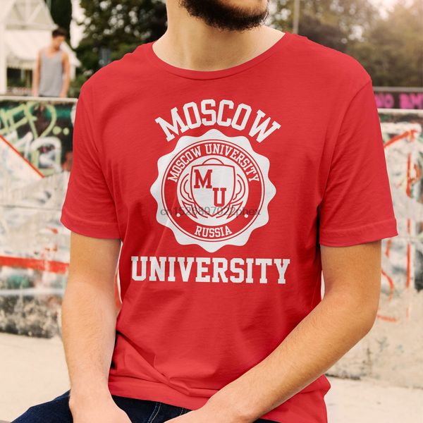 

moscow university logo t-shirt (all colours and sizes available) men t shirt