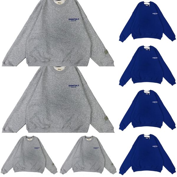 

fear of god essentials la limited double line joint pulloverwool pullover name fleece round neck pullover sweater aetqs, Black
