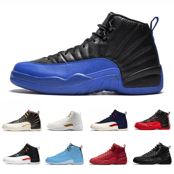 

game royal fiba winterize 12 gym red 12s reptile men basketball shoes michigan wings bulls flu game new