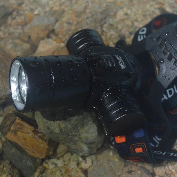 

10w scuba diving powerful l2 fill light diver waterproof t6 led headlamp 18650 underwater headlight torch lantern