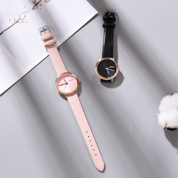 

mens watch simple style women watches small fashion quartz ladies watch drop shipping elegant girl bracelet watch, Slivery;brown