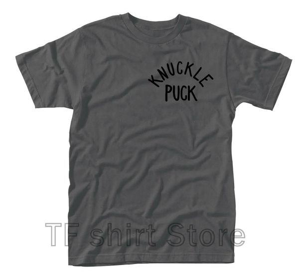 

funny print men t shirt women cool tshirt knuckle puck skull t-shirt 100% cotton short sleeve o-neck tshirts