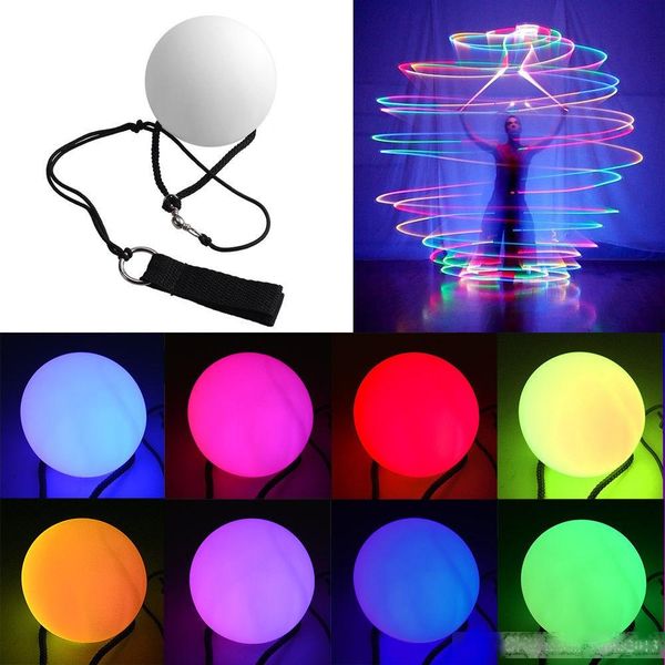 

led hand props women led poi thrown balls for accessories hand belly dance props aoto colo