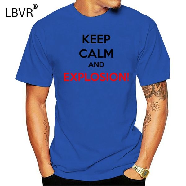 

megumin keep calm and explosion t shirt latest fun t-shirt casual wear