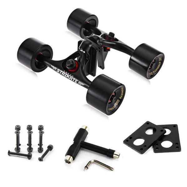 

skateboard package universal lightweight skids bracket set 7.5-7.75 inch aluminum alloy skateboard bracket accessories
