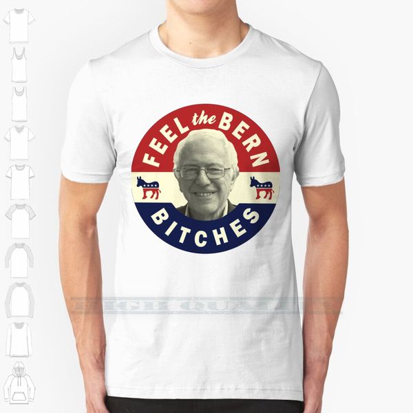 

feel the bern - bernie sanders 2016 custom design print for men women cotton new cool tee t shirt big size 6xl