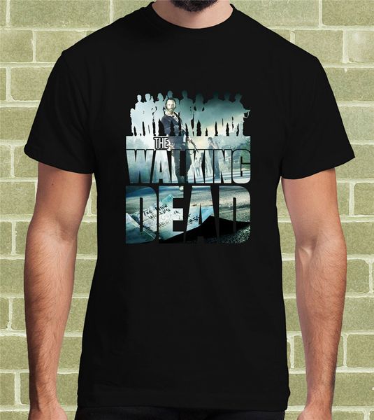 

the walking dead t-shirt для мужчин harajuku hip hop футболочку