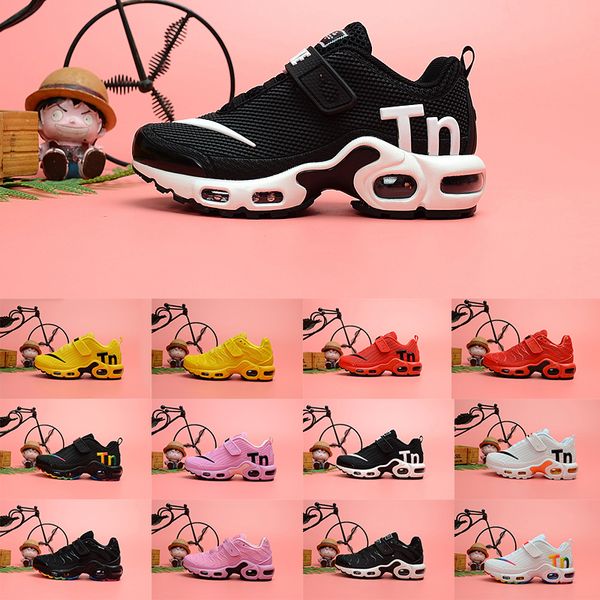 

just plus tn se baby boy running shoes laser fuchsia hyper crimson triple black girls mesh chaussures homme kids trainer sports sneakers