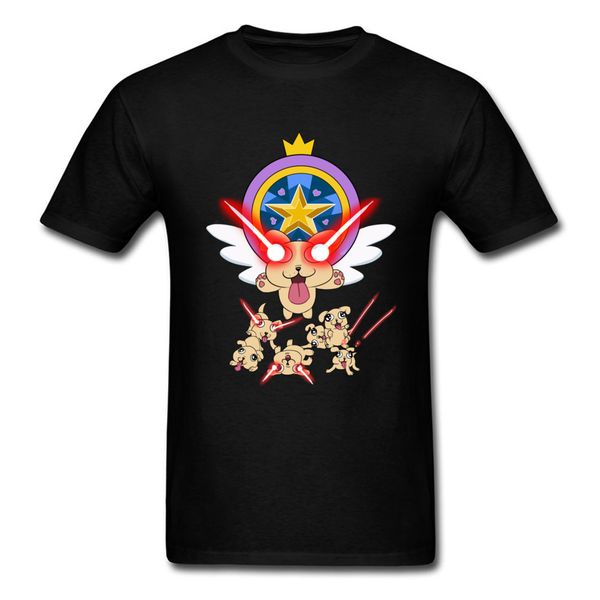 

laser puppies novelty t shirt 2018 men fashion tshirt 90s cartoon print anime tee shirts for student cotton slim fit funny