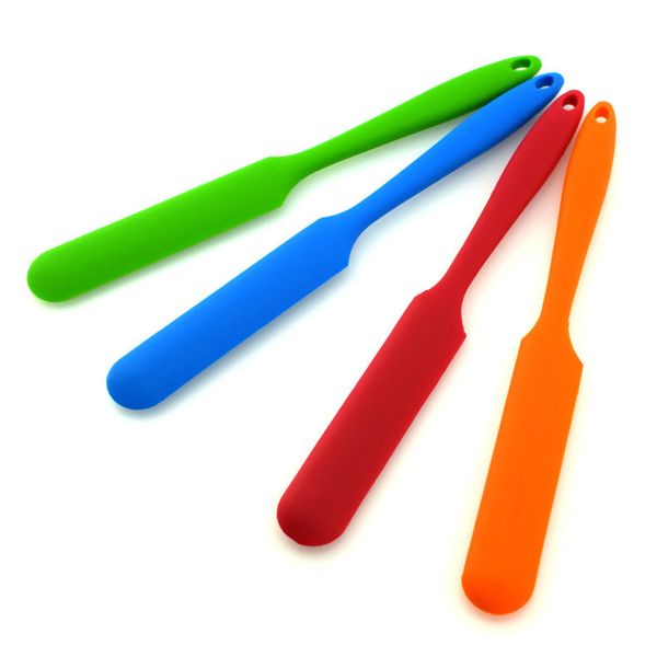 

nonstick silicone knife shaped cake tools flexible kitchen spatula scraper turner,kitchen cooking utensils with nylon core 122174